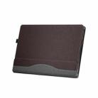13.9 inch PU Leather Laptop Protective Cover For Lenovo Yoga 5 Pro /  Yoga 910(Coffee Color) - 1