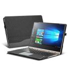 13.9 inch PU Leather Laptop Protective Cover For Lenovo Yoga 5 Pro /  Yoga 910(Gentleman Gray) - 1
