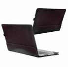 PU Leather Laptop Protective Case For Huawei Honor MagicBook(Wine Red) - 1