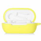 2 PCS GS0021 Silicone Case with Hook For OnePlus Buds Z2(Yellow) - 1