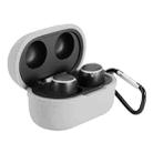 2 PCS Earphone Silicone Protective Case For AKG N400NC(Grey) - 1