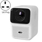 Wanbo T4 Max 1080P Auto-Focus Intelligent Voice Projector Wifi Home HD Mini Projector(UK Plug) - 1