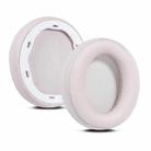 1 Pair Protein Leather Sponge Earphone Cover For Anker Soundcore Life Q30 (Light Pink) - 1