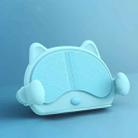 Cat Shape Retractable Tablet Stand(Blue) - 1