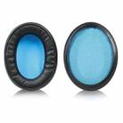 2pcs Sponge Headphone Covers For Audio-Technica ATH-AR5BT / AR5iS(Black+Blue) - 1