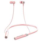 BT-63 Wireless Bluetooth Neck-mounted Magnetic Headphone(Pink) - 1