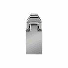 It02 High-Speed USB 2.0 Chain Buckle Metal USB Flash Drives, Capacity: 16 GB(White) - 1