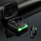 TWS Bluetooth 5.2 In-Ear Gaming Earphone With Breathing Light(Black) - 1
