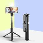 L03S Bluetooth Fill Light Tripod Integrated Selfie Stick(Black) - 1