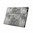 For Microsoft Surface Go 1 / 2 Ink and Wash Leather Tablet Protective Case, Color: Gray - 1