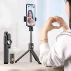 Mobile Phone Bluetooth Selfie Stick Live Bracket, Specification: K10 (Black) - 1