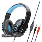 Soyto SY733MV Gaming Computer Headset For PC (Black Blue) - 1