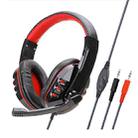 Soyto SY733MV Gaming Computer Headset For PC (Black Red) - 1
