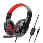 Soyto SY733MV Gaming Computer Headset For PS4 (Black Red) - 1