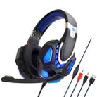 Soyto G10 Gaming Computer Headset For PC (Black Blue) - 1