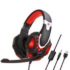 Soyto G10 Gaming Computer Headset For PS4 (Black Red) - 1