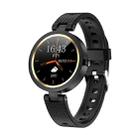 P10 Heart Rate Temperature Monitoring Smart Watch(Black) - 1