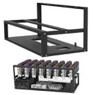 GR-8K605 Open Chassis 6 Card 8 Card Fixed Bracket(Black) - 1