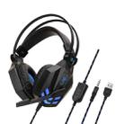 Soyto SY850MV Luminous Gaming Computer Headset For PS4 (Black Blue) - 1