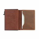 Anti-Theft Positioning Wallet Men Card Holder Mini Wallets For Airtag(Cowhide Blue) - 5