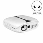 LEJIADA RD-606 854x480P DLP Home Mini Portable Projector, Mobile Phone Smae Screen Version(AU Plug) - 1