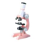 HD 1200 Times Microscope Children Educational Toys(Pink) - 1