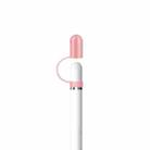 10 PCS Stylus Anti-lost Silicone Protective Case For Apple Pencil 1, Style: Pen Cap (Pink) - 1