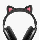 Cat-Ear Silicone Beam Cover For AirPods Max(Black) - 1