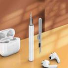 Q5 Bluetooth Earphone Telescopic Cleaning Pen Brush(White) - 1