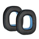 2pcs Sponge Earpad For Logitech Astro A50 Gen3/Gen4 Headset(Black+Blue) - 1