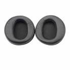 1 Pair Sponge EarPads For Denon AH-D2000 / D5000 / D7000(Black) - 1