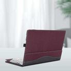 Laptop Anti-Drop Protective Case For HP Pavilion 14(Wine Red) - 1