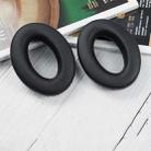 1 Pair PU Leather Earpads for Sony WH-1000XM4, Color: Black No Buckle - 1