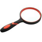 10X HD Optical Lens Handheld Magnifying Glass, Specification: 65mm - 1