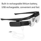 11642DC Multi-magnification Glasses-type Maintenance Rechargeable Magnifying Glass - 3