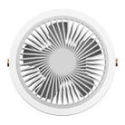 USB Portable Camping Outdoor Ceiling Fan Night Light(White) - 1
