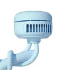 Portable Baby Octopus Desktop Fan(Lake Blue) - 1