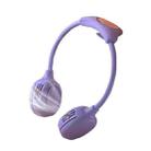 D77 Outdoor Sports Silent Hanging Neck Fan(Purple) - 1