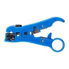 Electrician Multifunctional Coaxial Cable Stripper(Blue PE Bag) - 1