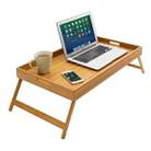 Foldable Laptop Desk Bedroom Writing Desk, Size: Small 50cm - 1