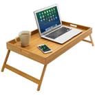 Foldable Laptop Desk Bedroom Writing Desk, Size: Large 65cm - 1