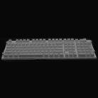 Pudding Double-layer Two-color 108-key Mechanical Translucent Keycap(Gray) - 1