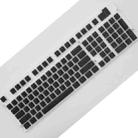Pudding Double-layer Two-color 108-key Mechanical Translucent Keycap(Gray) - 4