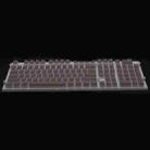 Pudding Double-layer Two-color 108-key Mechanical Translucent Keycap( Dark Coffee) - 1