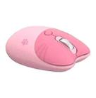 M3 3 Keys Cute Silent Laptop Wireless Mouse, Spec: Wireless Version (Vitality Pink) - 1