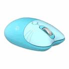 M3 3 Keys Cute Silent Laptop Wireless Mouse, Spec: Wireless Version (Dream Blue) - 1