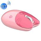 M3 3 Keys Cute Silent Laptop Wireless Mouse, Spec: Bluetooth Wireless Version (Pink) - 1