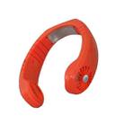 FS-068 Refrigeration Cooling Portable USB Hanging Neck Fan(Red) - 1