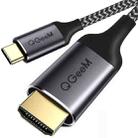 QGeeM QG-UA09 Type-C To HDMI Cable, Length: 3m - 1