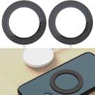 2 PCS T12 Stripe Pattern Magnetic Suction Wireless Charger Magnetic Sheet(Black) - 1